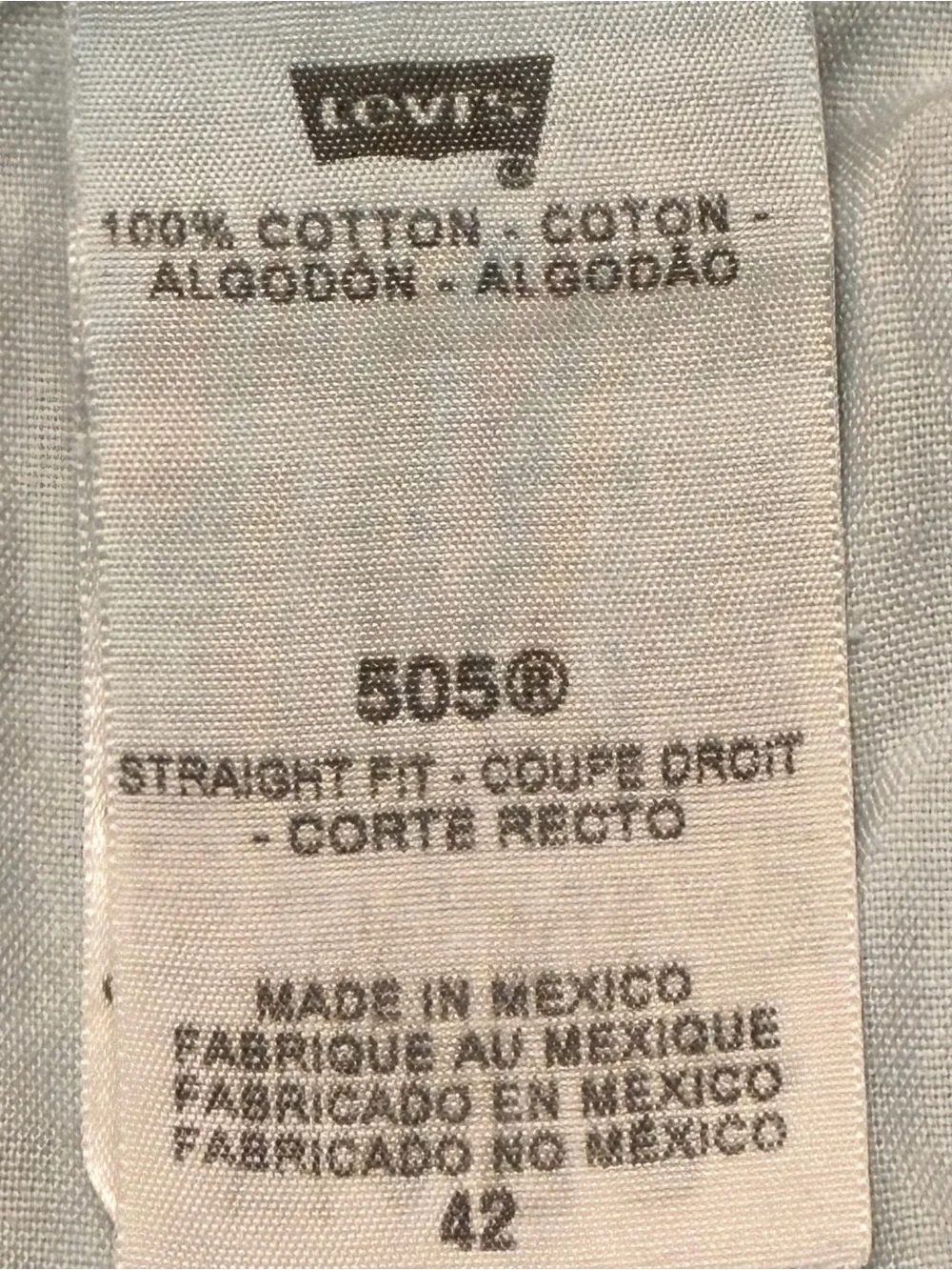 Levis levi’s 505